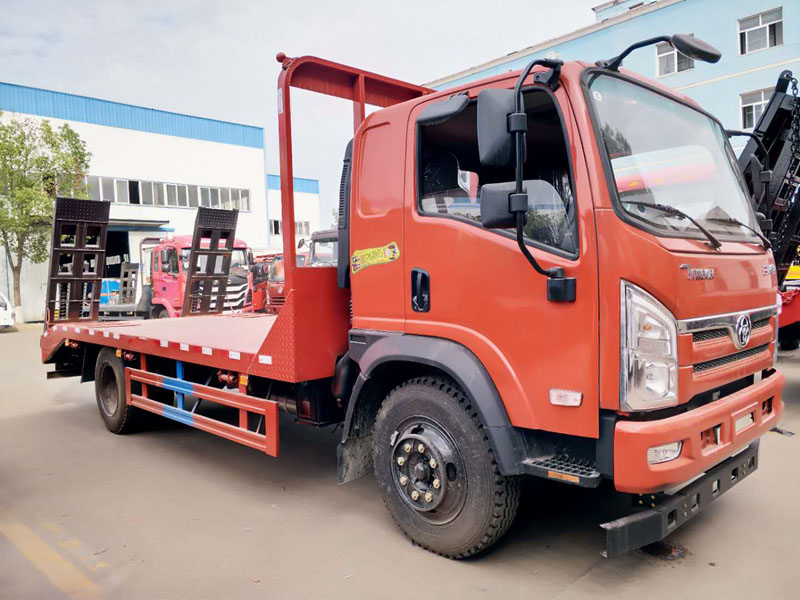 三環單橋平板車